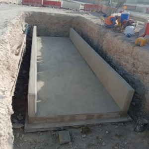 EHV Cables Concrete Jointbay